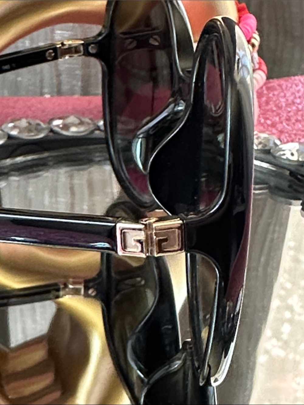 Givenchy Black Oversized Women's Sunglasses